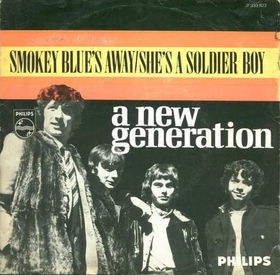 The brothers as part of New Generation on cover of single.