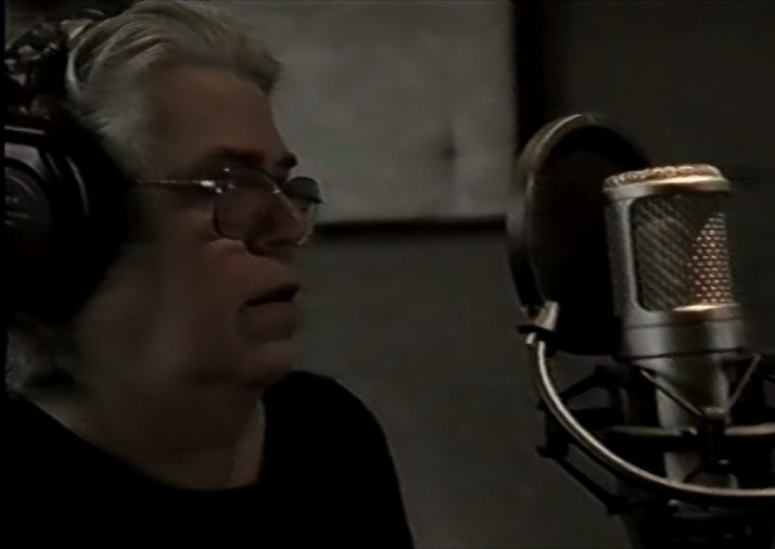 Tim in the recording studio (taken from the film "Where Was I?" by Jacques Laureys)