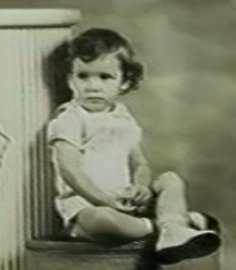 Tim as a toddler (taken from the film "Where Was I?" by Jacques Laureys)
