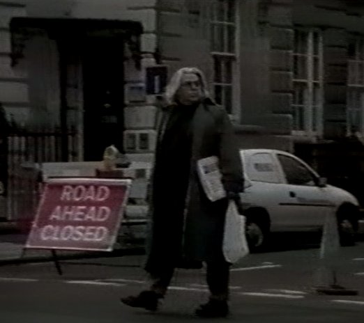 Tim walking near his London home (taken from the film "Where Was I?" by Jacques Laureys)
